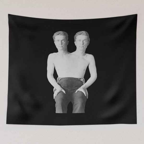 Item preview, Creepy Vintage Two Headed Man designed and sold by warishellstore.
