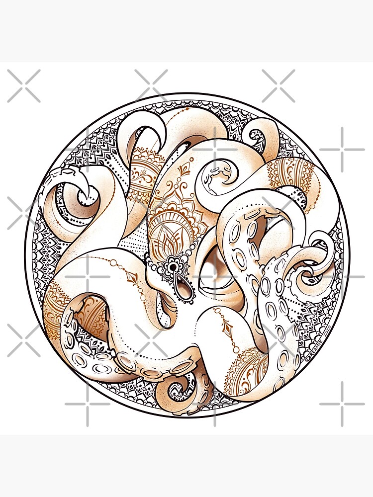 Mehndi Octopus by dreamie09