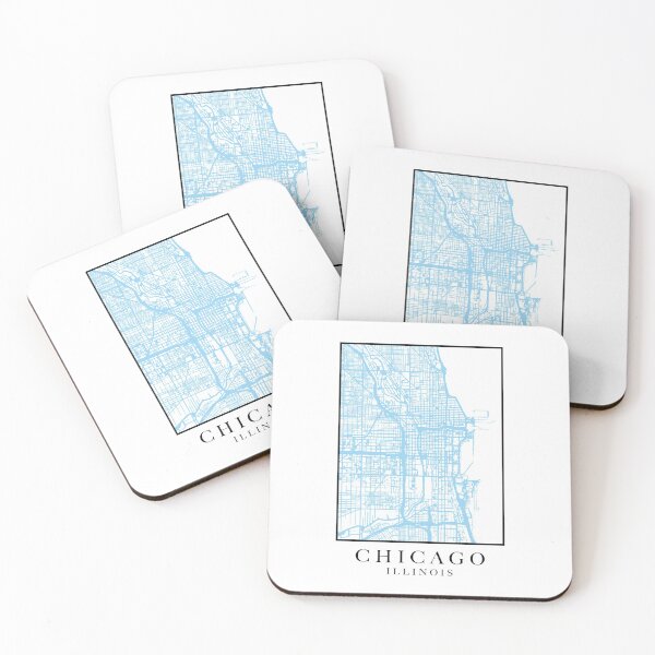 Item preview, Map of Chicago designed and sold by Erin Shannon.