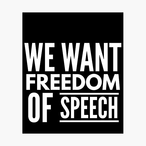 Item preview, Freedom of speech Tshirt Gift Tshirt  designed and sold by KGN  CREATIVITY.