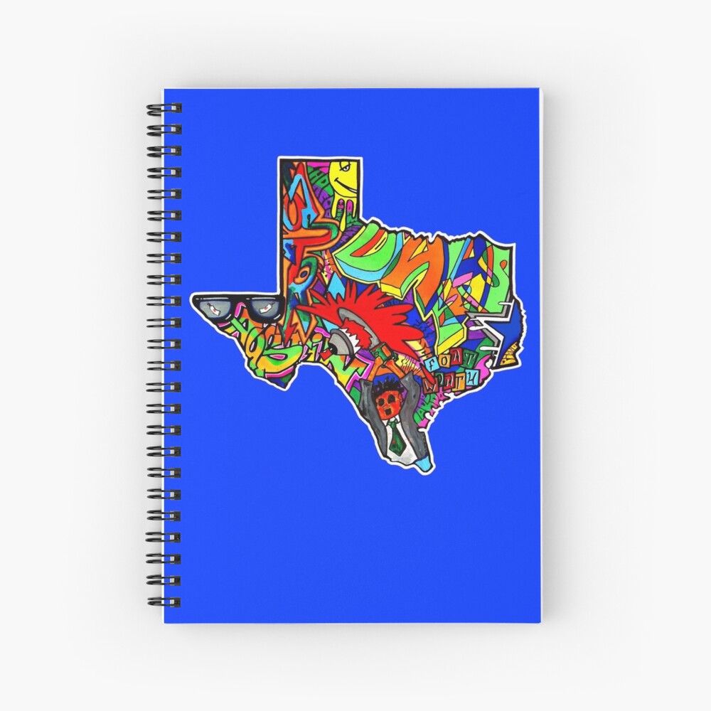 "TEXAS STATE, Colorful Texas State cities, Fun Texas State icons, Texas