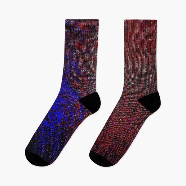 Item preview, Pixelated Red and Blue Pattern designed and sold by GrudleBay.