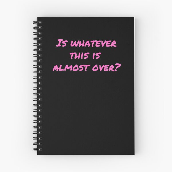Item preview, Is Whatever This Is Almost Over? - Pink designed and sold by ryanwfraser.