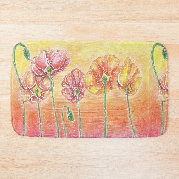 Item preview, Sketchy Poppies in the field designed and sold by Deb Webb.