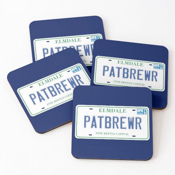 Item preview, Patrick Brewer License Plate designed and sold by MovieVigilante.