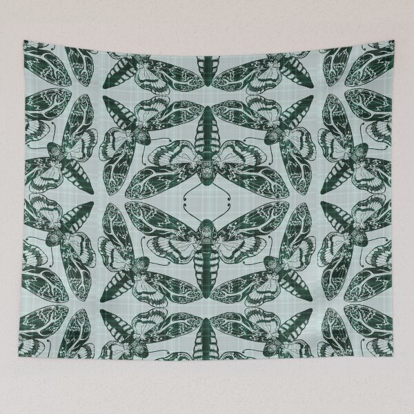 Item preview, HANNIBAL: Deathhead Plaid 1 designed and sold by nephilaclavipes.