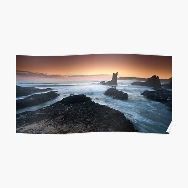 "Cathedral Rocks" ∞ Kiama, NSW - Australia Poster