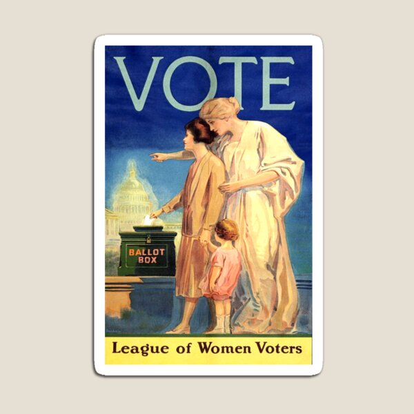 Vote League of Women Voters Magnet