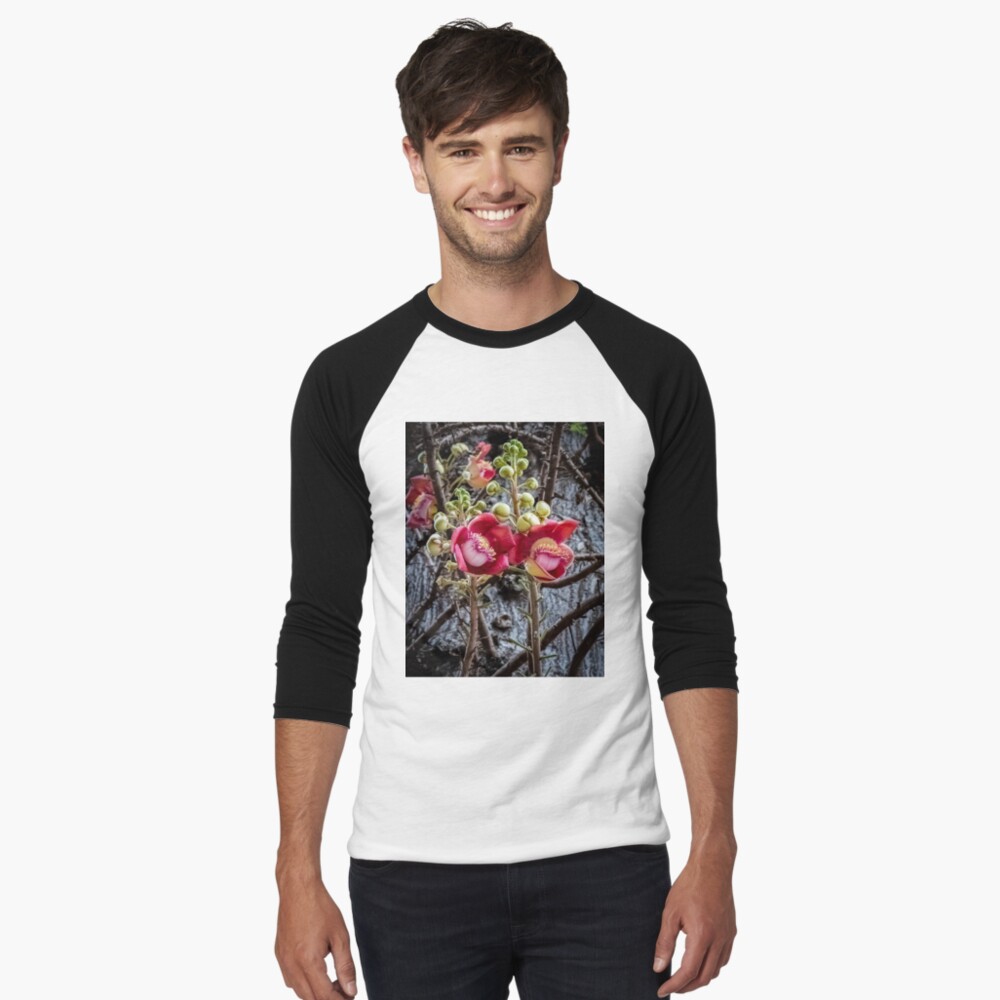 Item preview, Baseball ¾ Sleeve T-Shirt designed and sold by darren-j-mcleod.