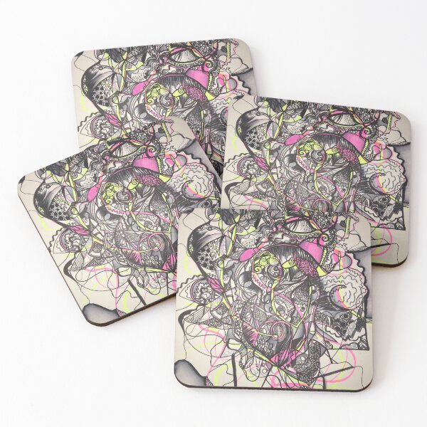Item preview, Tangled 1- B&W with highlight designed and sold by geliscoart.