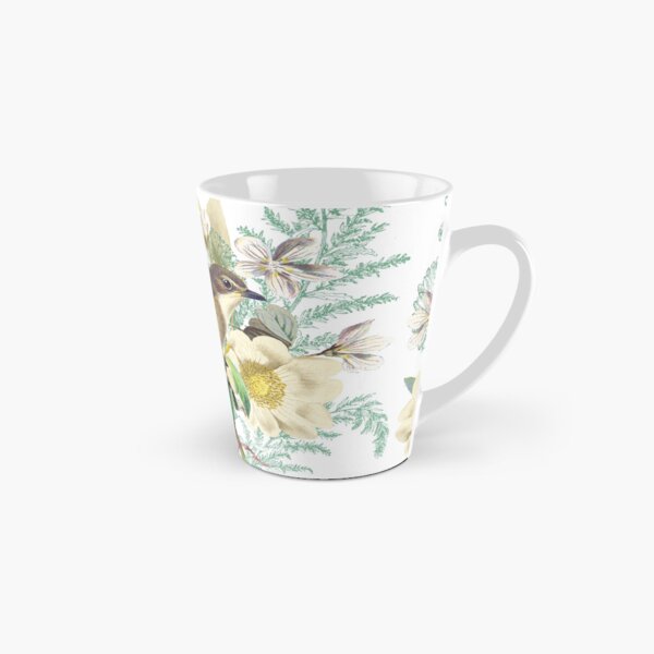 Item preview, Vintage spring bird and flowers with ferns designed and sold by Garland Studio.