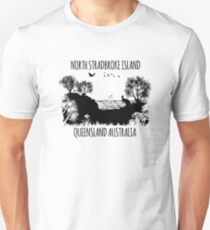 MOOLOOMBAH, MINJERRIBAH - (AKA POINT LOOKOUT NORTH STRADBROKE ISLAND) AUSTRALIA Slim Fit T-Shirt