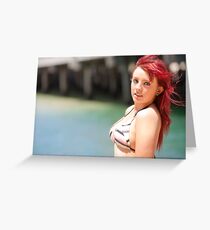 Beachside Greeting Card
