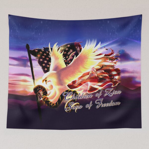 Item preview, Children of Zion, Sons of Freedom (with text) designed and sold by IgniteWithin.