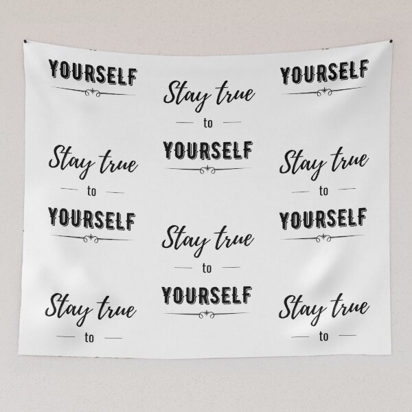 Item preview, Stay True To Yourself - White designed and sold by ryanwfraser.