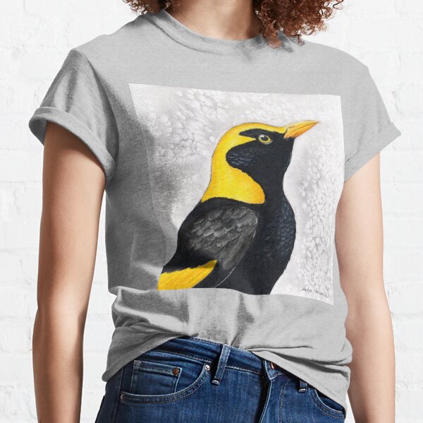 Vista previa del artículo con la obra «Regent Bowerbird - por Nadya Neklioudova», diseñado y vendido por Nadya Neklioudova.