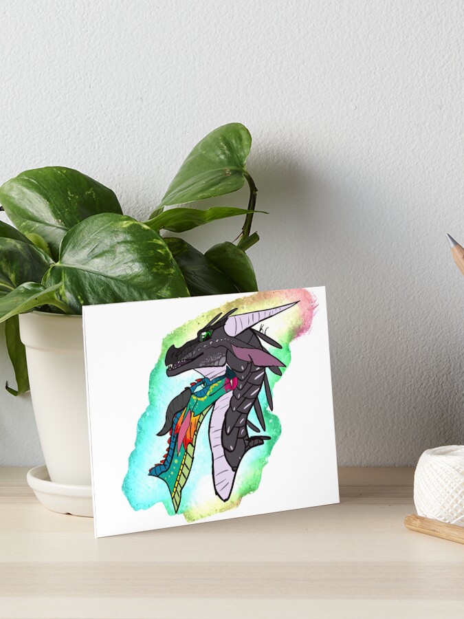 Glory And Deathbringer From Wings Of Fire Art Board Print For Sale By Amberkaylee Redbubble