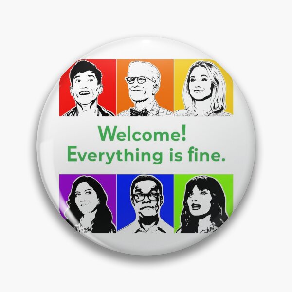 Item preview, Everything is Fine designed and sold by PeaceLoveAndTV.