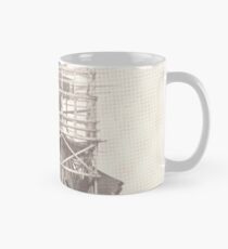 Taza clásica Construction of The Statue of Liberty