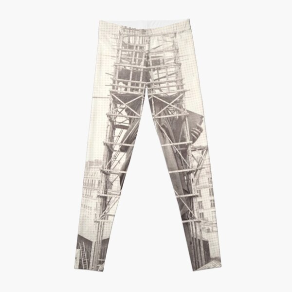 Leggings Freiheitsstatue Bau Redbubble