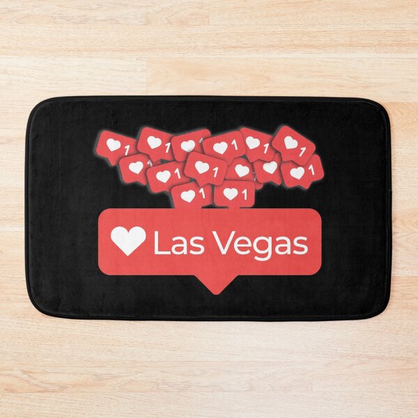 Item preview, Love My Las Vegas, Nevada Notification Hearts designed and sold by elhefe.