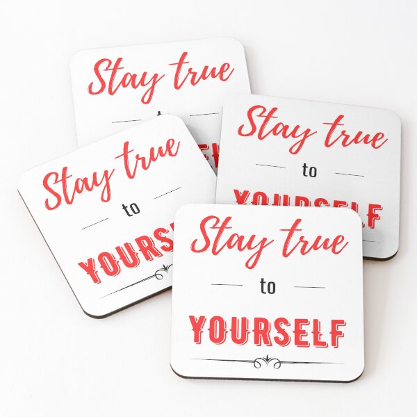 Item preview, Stay True To Yourself - Red/Black designed and sold by ryanwfraser.