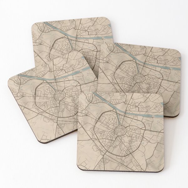 Item preview, Hasselt Sepia Map designed and sold by CPTVDesign.