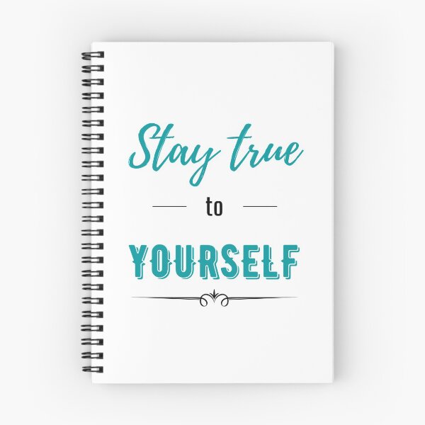 Item preview, Stay True To Yourself - Teal/Black designed and sold by ryanwfraser.