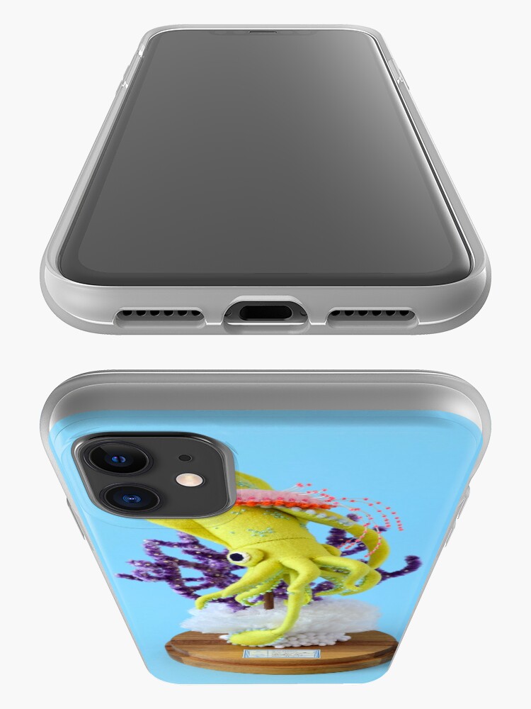 Alternate view of Baby Squid & Long-tailed Sea Slug iPhone Case & Cover