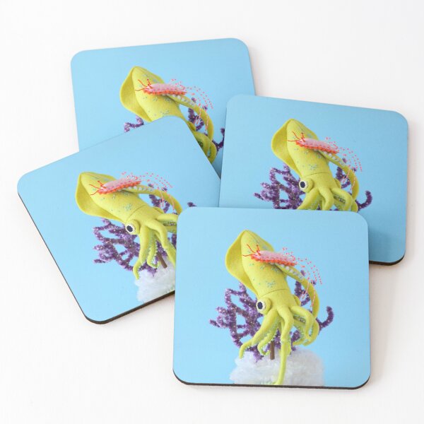 Item preview, Baby Squid & Long-tailed Sea Slug designed and sold by Hiné Mizushima.