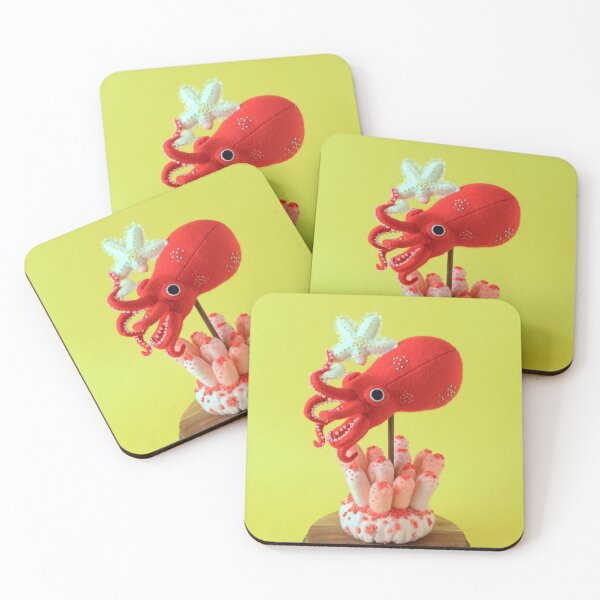 Item preview, Baby Octopus & Hairy Starfish designed and sold by Hiné Mizushima.