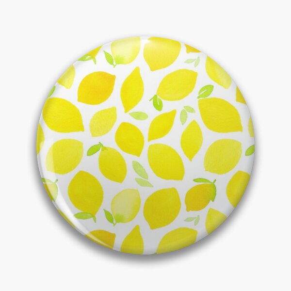 Item preview, Funny Yellow Lemons Green Leaves Lemon Abstract Teen Pop Culture Retro Vintage Pattern designed and sold by farhanhafeez.