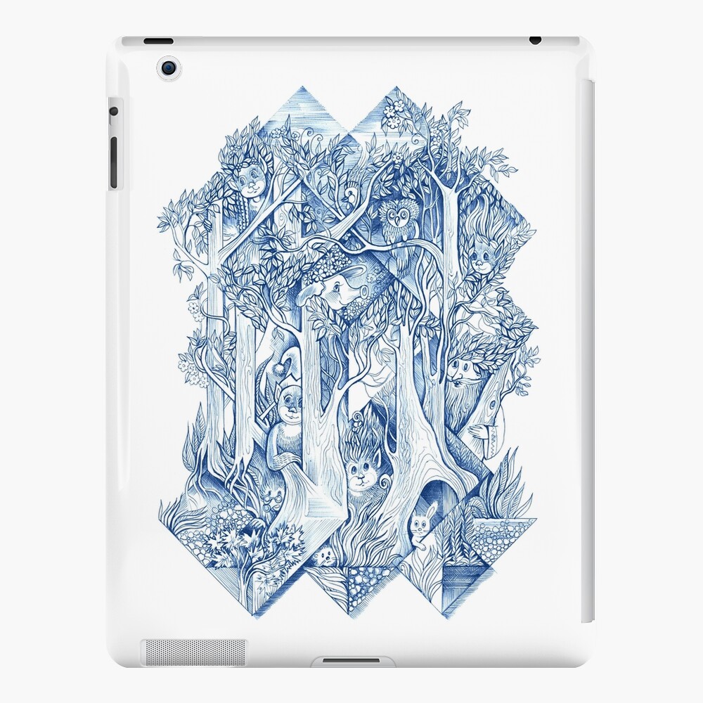 Jungle hide-and-seek iPad Case & Skin