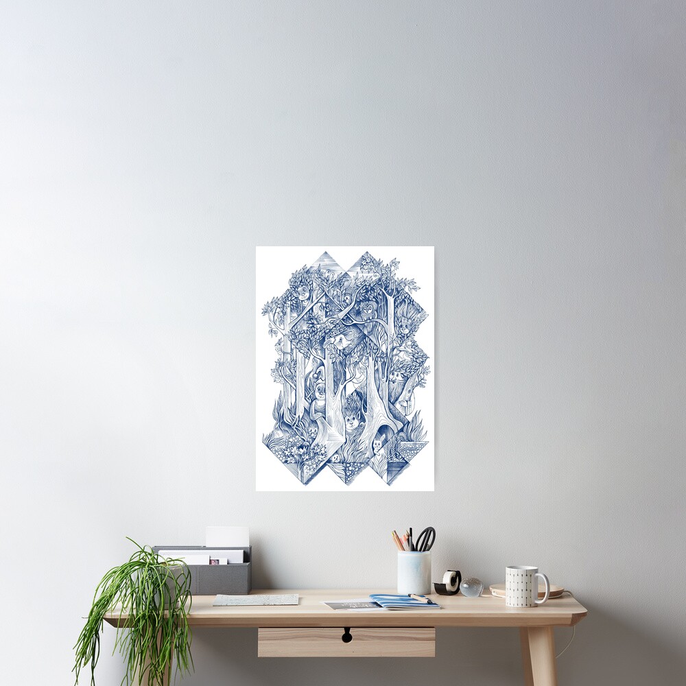 Jungle hide-and-seek Poster