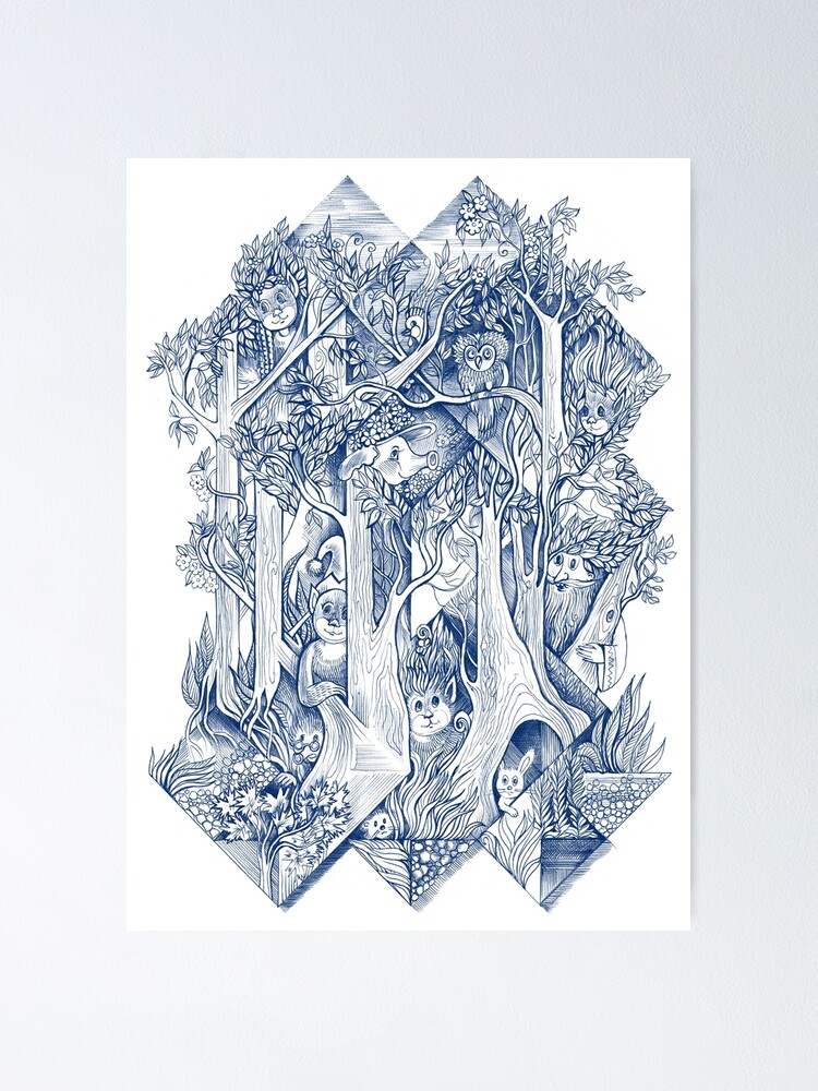 Alternate view of Jungle hide-and-seek Poster