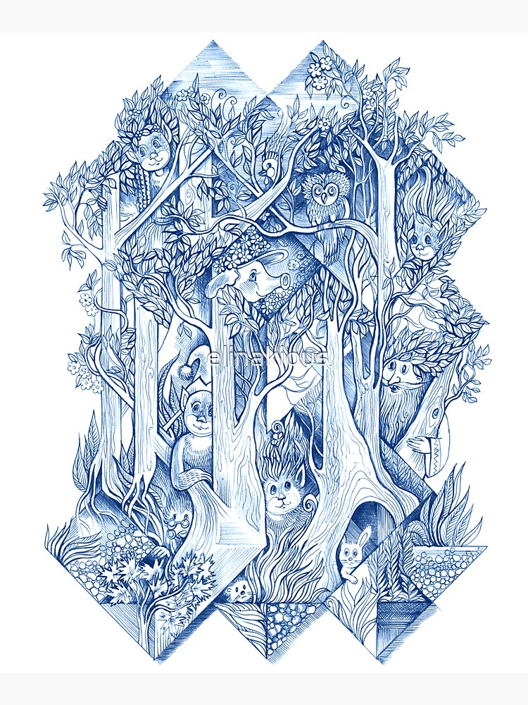Jungle hide-and-seek by elinakious