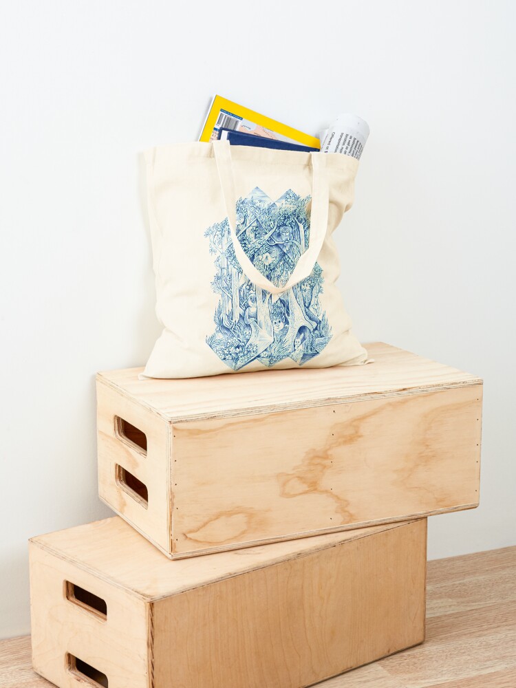 Alternate view of Jungle hide-and-seek Tote Bag
