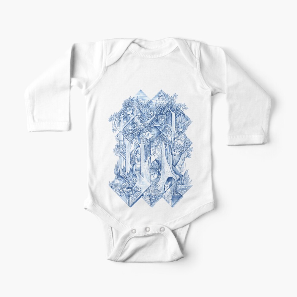 Jungle hide-and-seek Baby One-Piece