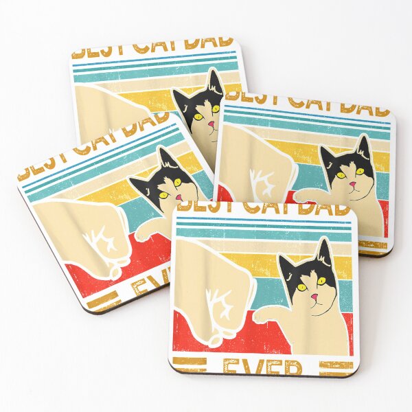 Item preview, Best Cat Dad Ever Funny Cat Daddy Father Day designed and sold by MegumiSwift.