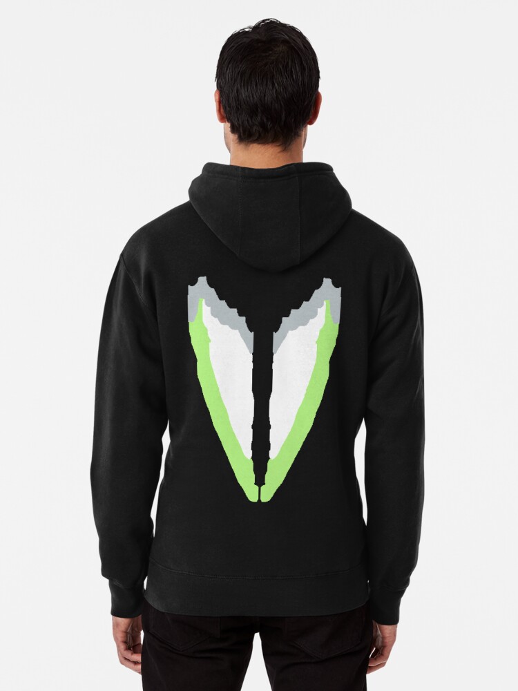 Angel Bird Wings In Agender Pride Flag Colors Pullover Hoodie By Caelanpride Redbubble