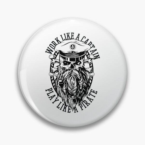 Item preview, Pirate, sailor, captain, skull designed and sold by DerSenat.