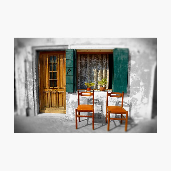 Item preview, 2 Chairs Burano, Venice Italy designed and sold by Paul Williams.