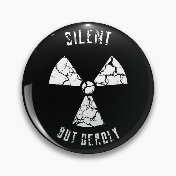 Item preview, Silent But Deadly Radiation Symbol designed and sold by Zeeph.