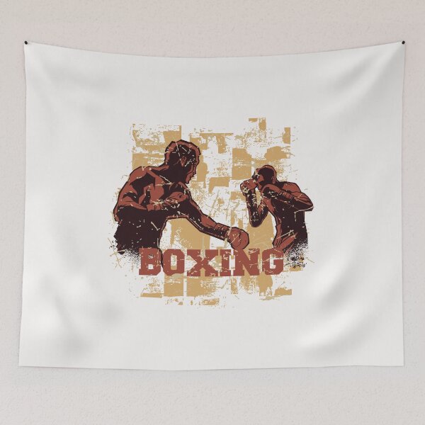Item preview, Boxer boxing, vintage designed and sold by DerSenat.