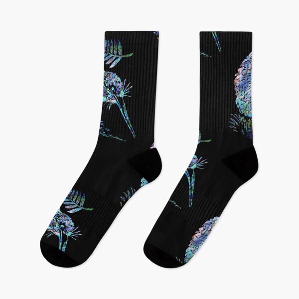 Item preview, NEW ZEALAND: KIWI AND FERN PAUA designed and sold by Madjack Tees Kiwi SuperStore.