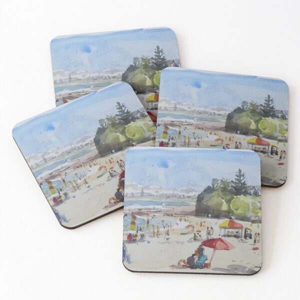 Item preview, Summer afternoon at Austinmer Beach designed and sold by barbgray.