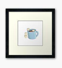 Cocoa and Marshmallows Framed Print