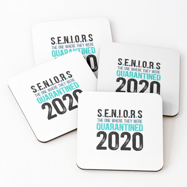 Item preview, Seniors The One Where They Were Quarantined 2020 Funny Gift designed and sold by Dolphin Graphic.