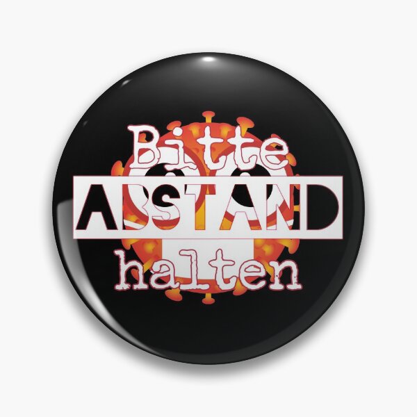 Artikelvorschau, Bitte Abstand halten entworfen und verkauft von Stefan Dissler.