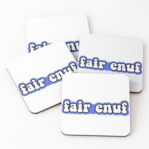 Item preview, Fair Enuf Sticker designed and sold by samanthaspratt.